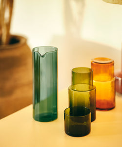 HKliving | TUBE GLASS - OLIVE