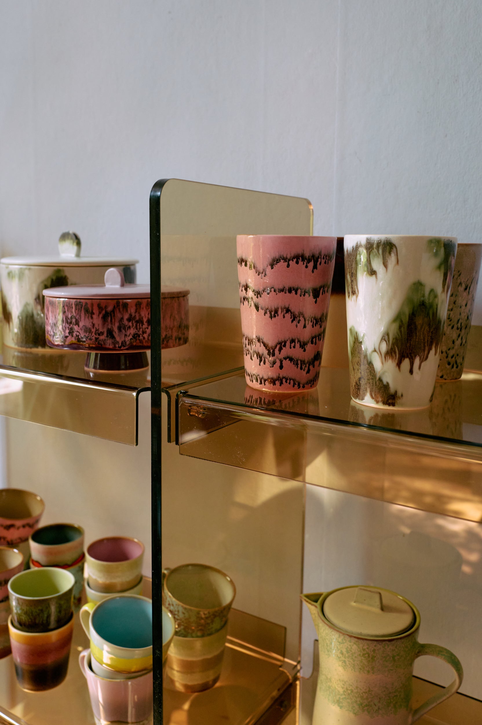 HKliving | 70S CERAMICS: TEA MUG - BUBBLE