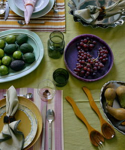 HKliving | 70S CERAMICS SALAD BOWL - PLUM