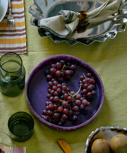HKliving | 70S CERAMICS SALAD BOWL - PLUM