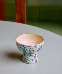 HKliving | 70S CERAMICS: TAPAS BOWL ON BASE S - PATINA