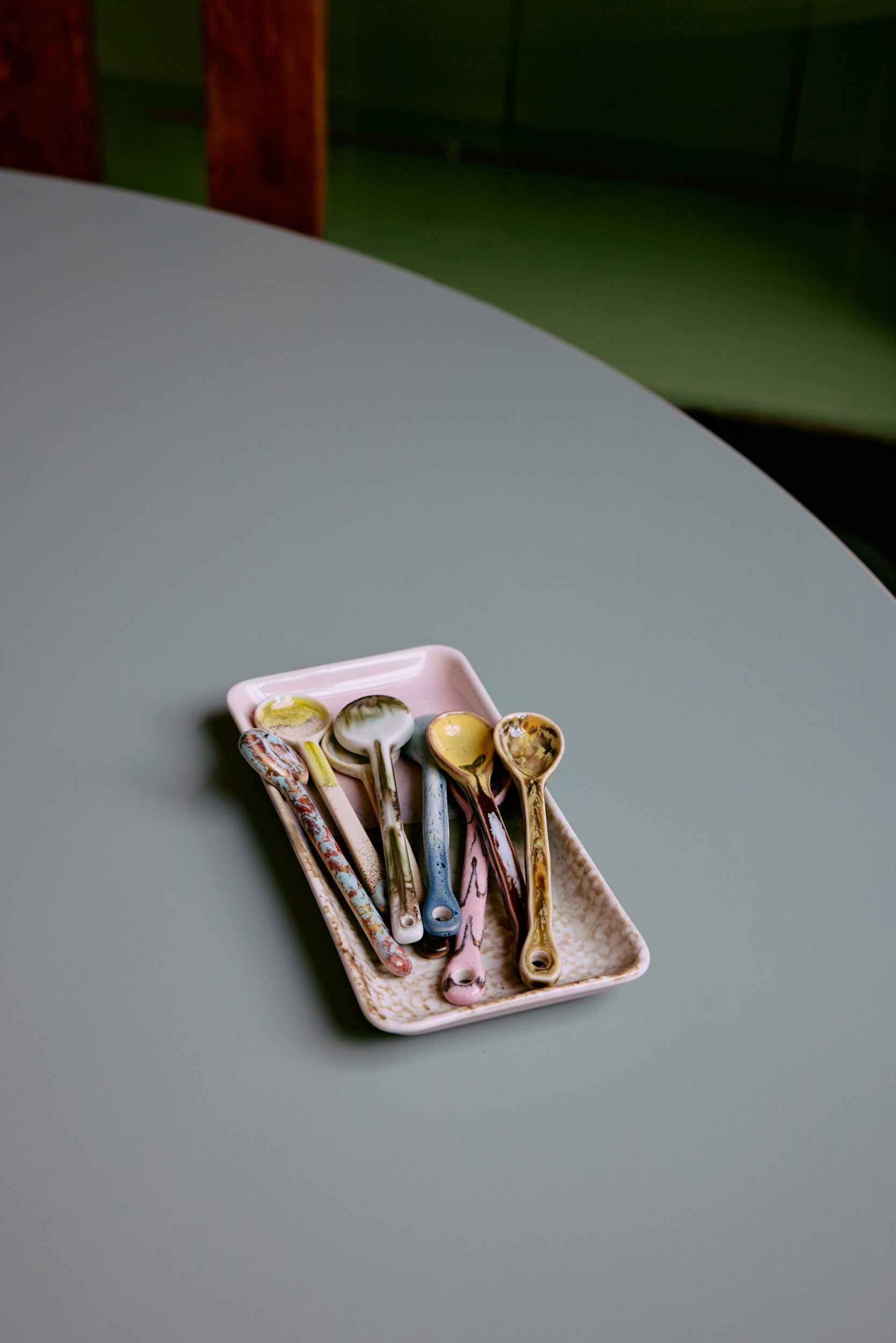 HKliving | 70S CERAMICS: SPOONS M - BLEND