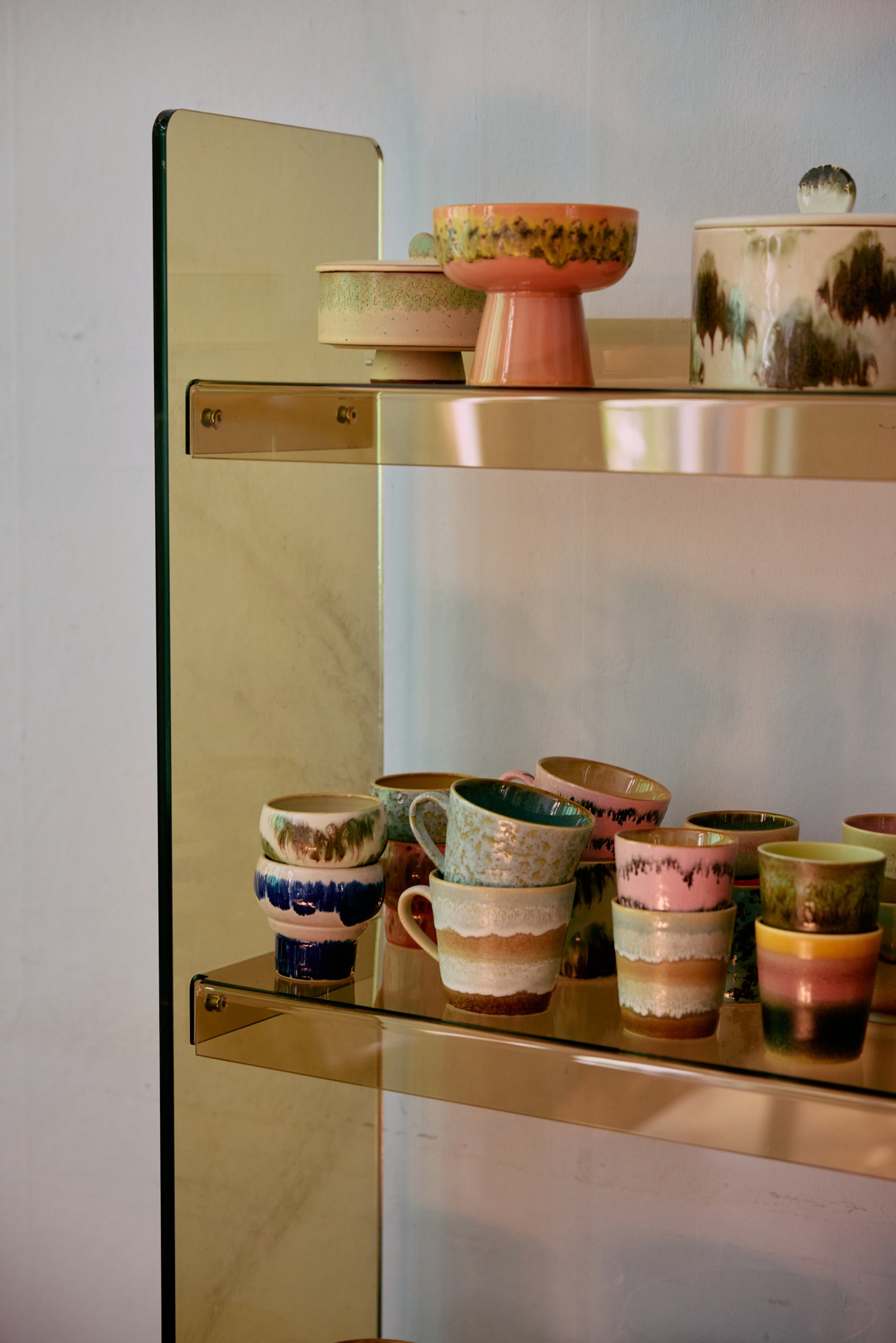 HKliving | 70S CERAMICS: COFFEE MUG - SKYLINE
