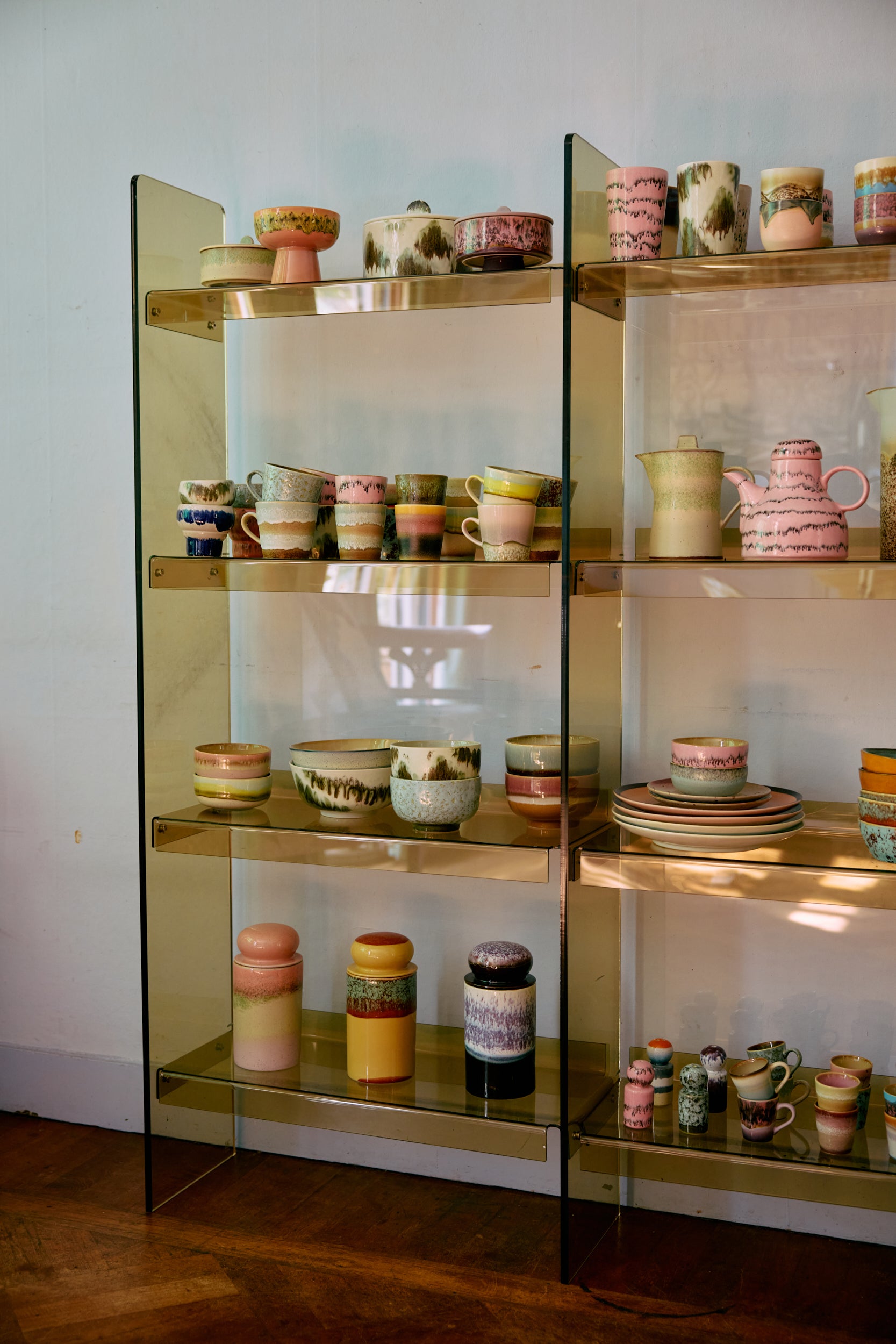 HKliving | 70's CERAMICS: STORAGE JAR - GLAZE