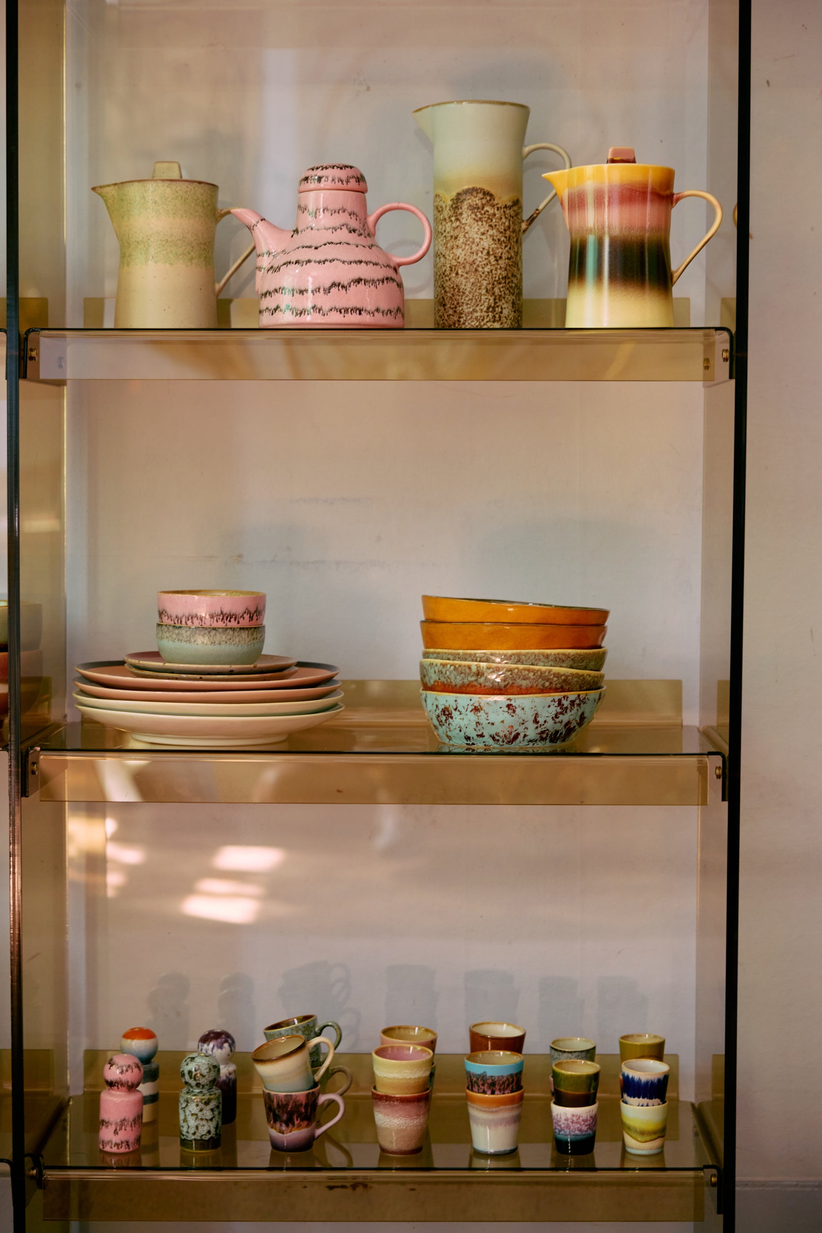 HKliving | 70S CERAMICS: PASTA BOWL - PATINA