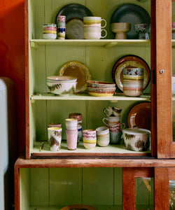 HKliving | 70S CERAMICS: XS BOWL - MODERNIST: GREEN SEA