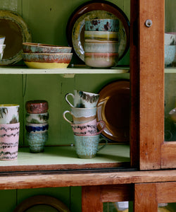 HKliving | 70S CERAMICS: CAPPUCCINO MUG - BUBBLE