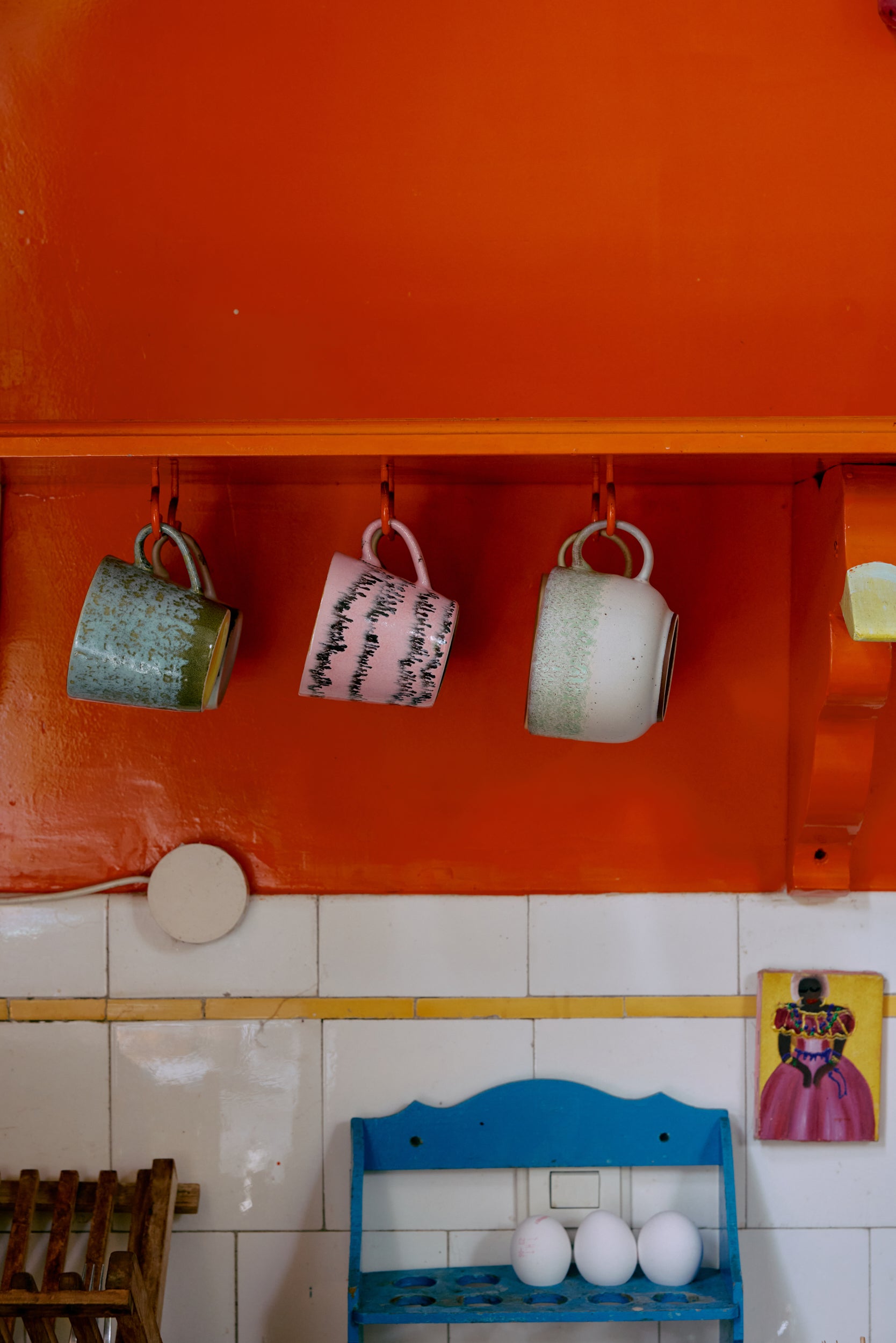 HKliving | 70S CERAMICS: CAPPUCCINO MUG - VERDIGRIS