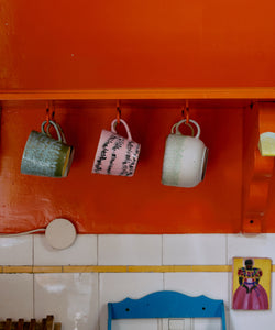 HKliving | 70S CERAMICS: CAPPUCCINO MUG - BUBBLE