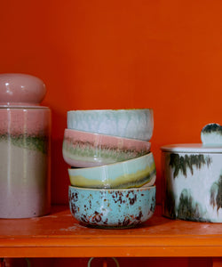 HKliving | 70S CERAMICS: DESSERT BOWL - PATINA