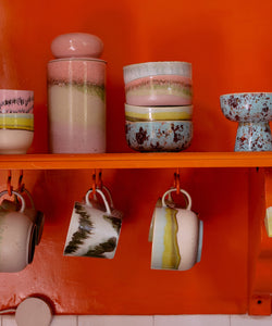 HKliving | 70S CERAMICS: CAPPUCCINO MUG - TIDE