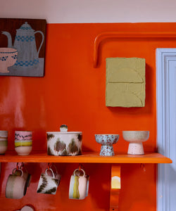 HKliving | 70S CERAMICS COOKIE JAR - TIDE