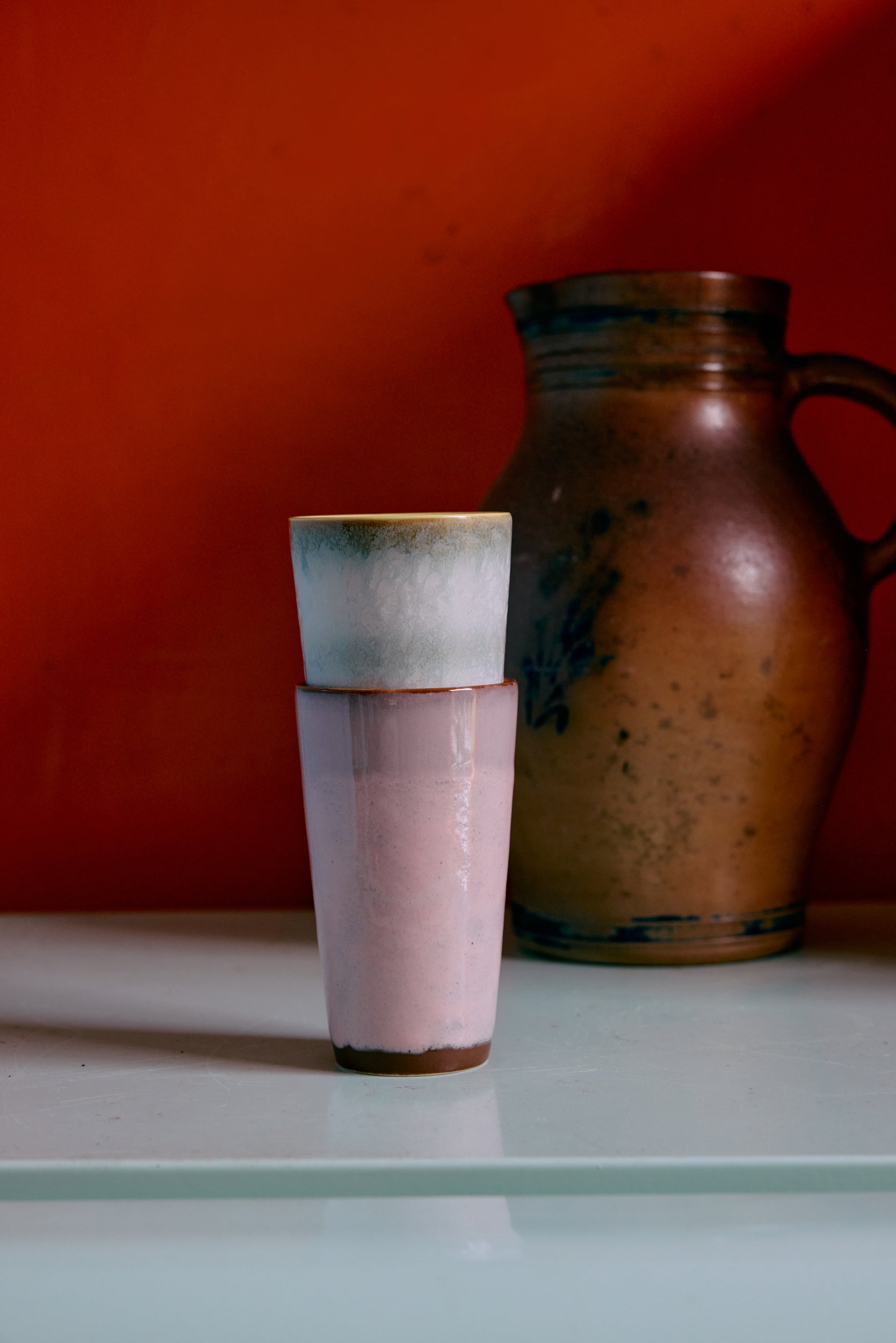 HKliving | 70S CERAMICS: LATTE MUG - VEIL