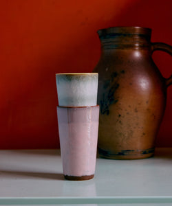HKliving | 70S CERAMICS: LATTE MUG - PETAL
