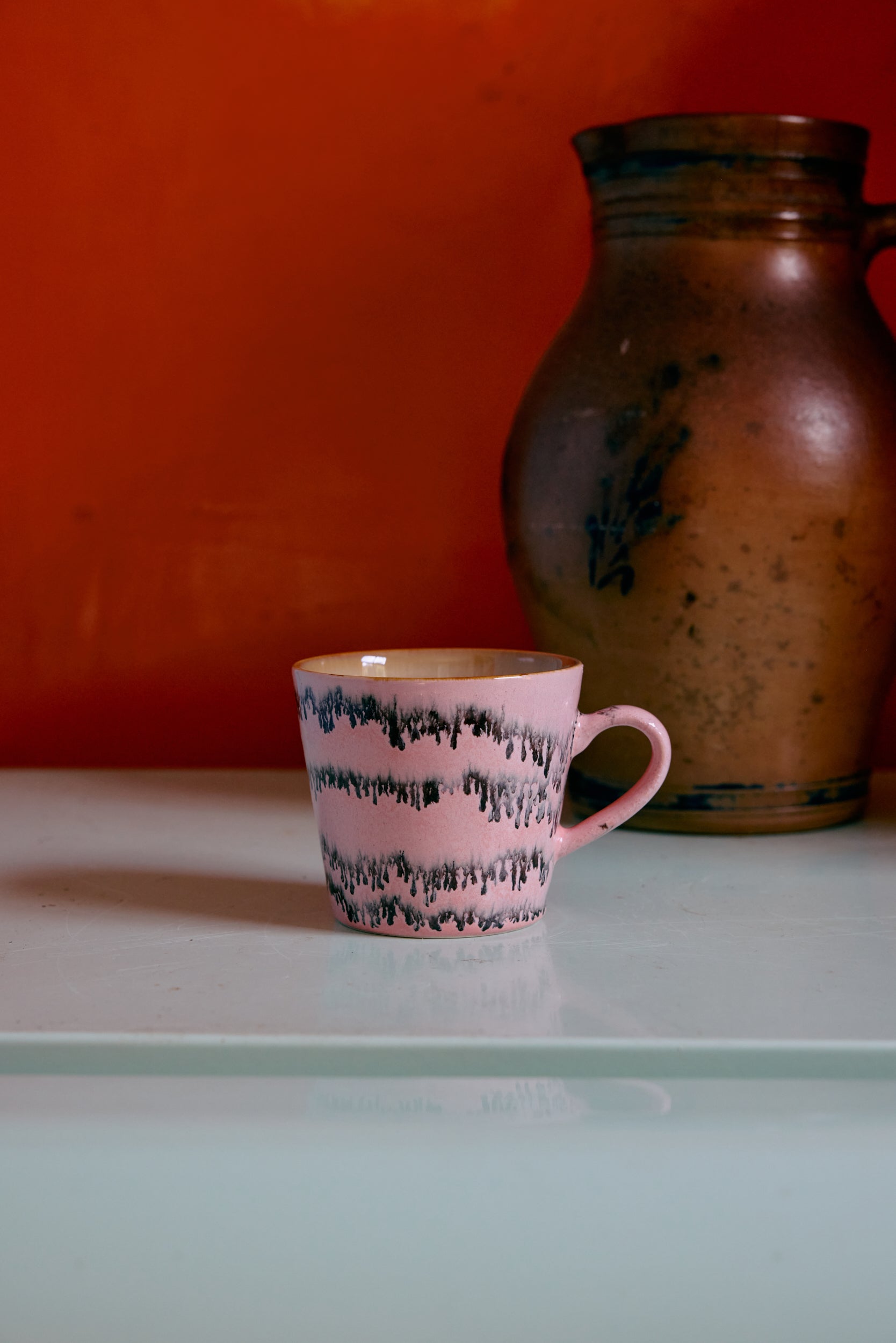 HKliving | 70S CERAMICS: CAPPUCCINO MUG - BUBBLE