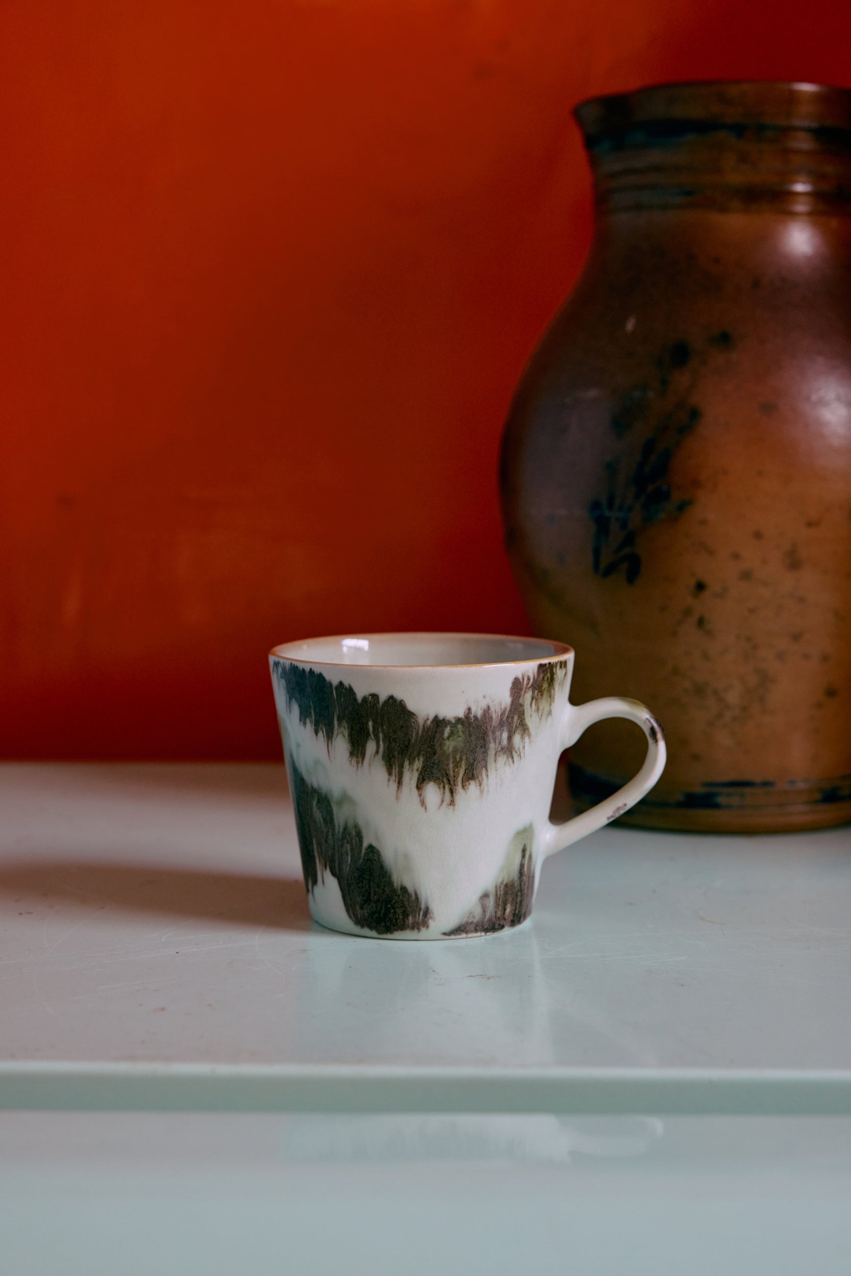 HKliving | 70S CERAMICS: CAPPUCCINO MUG - TIDE