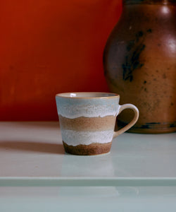 HKliving | 70S CERAMICS: CAPPUCCINO MUG - SKYLINE
