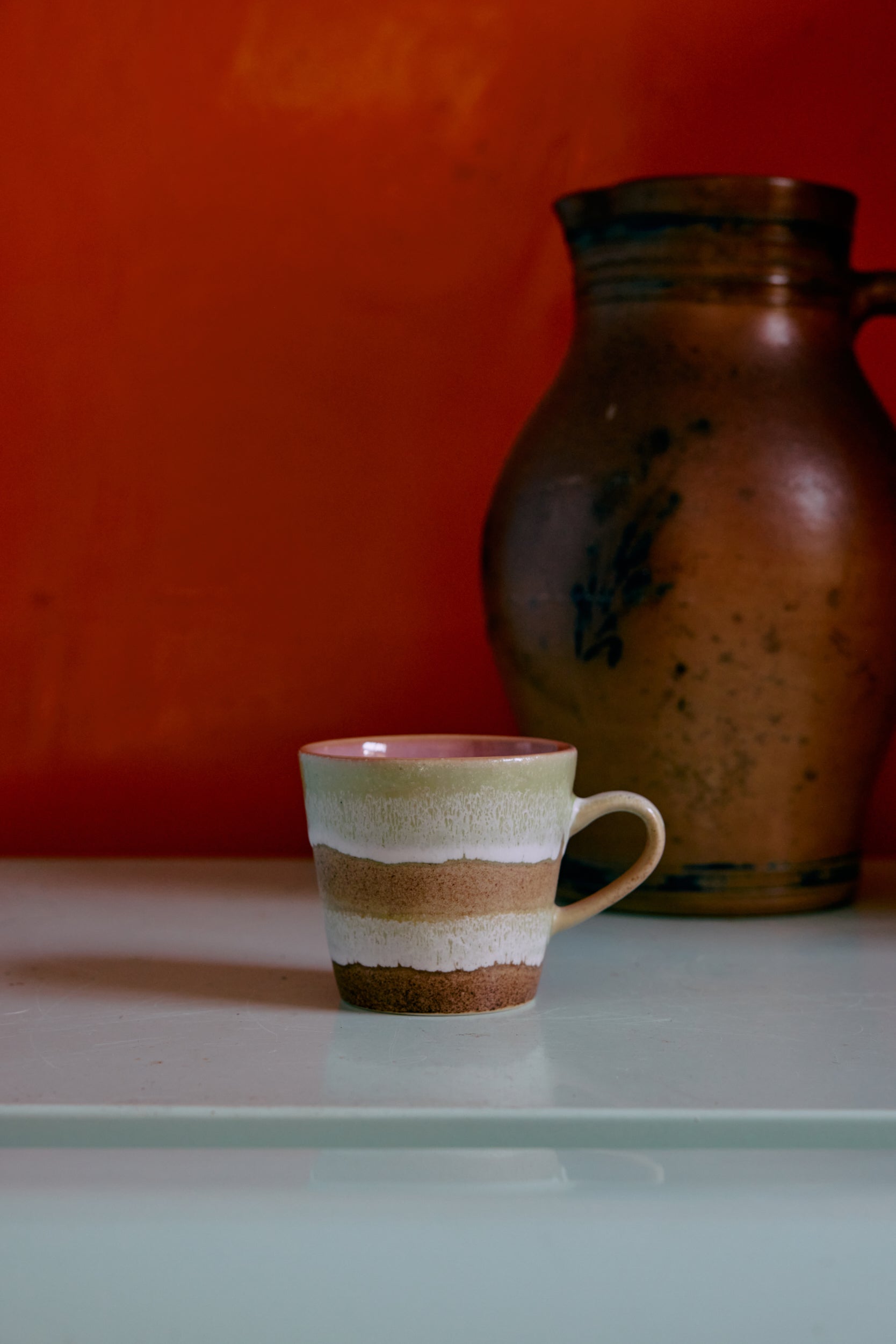 HKliving | 70S CERAMICS: AMERICANO MUG - UMBER