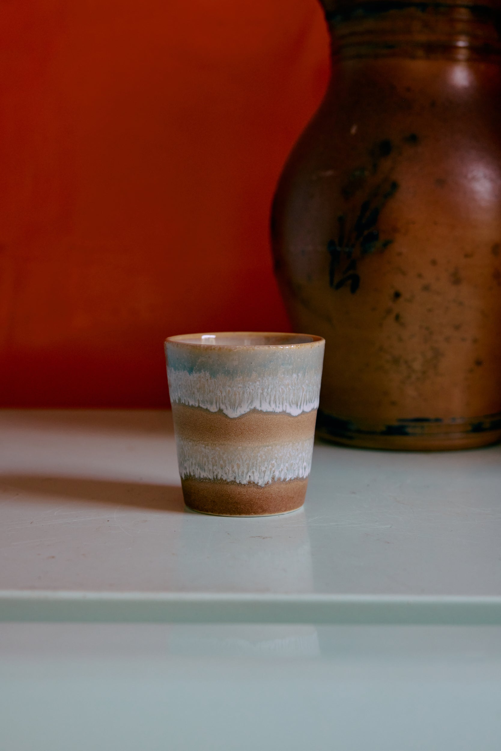 HKliving | 70S CERAMICS: COFFEE MUG - SKYLINE