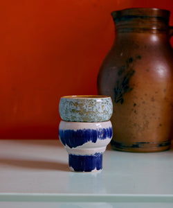 HKliving | 70S CERAMICS: LUNGO MUG - SYMBOLIST: COSMOS