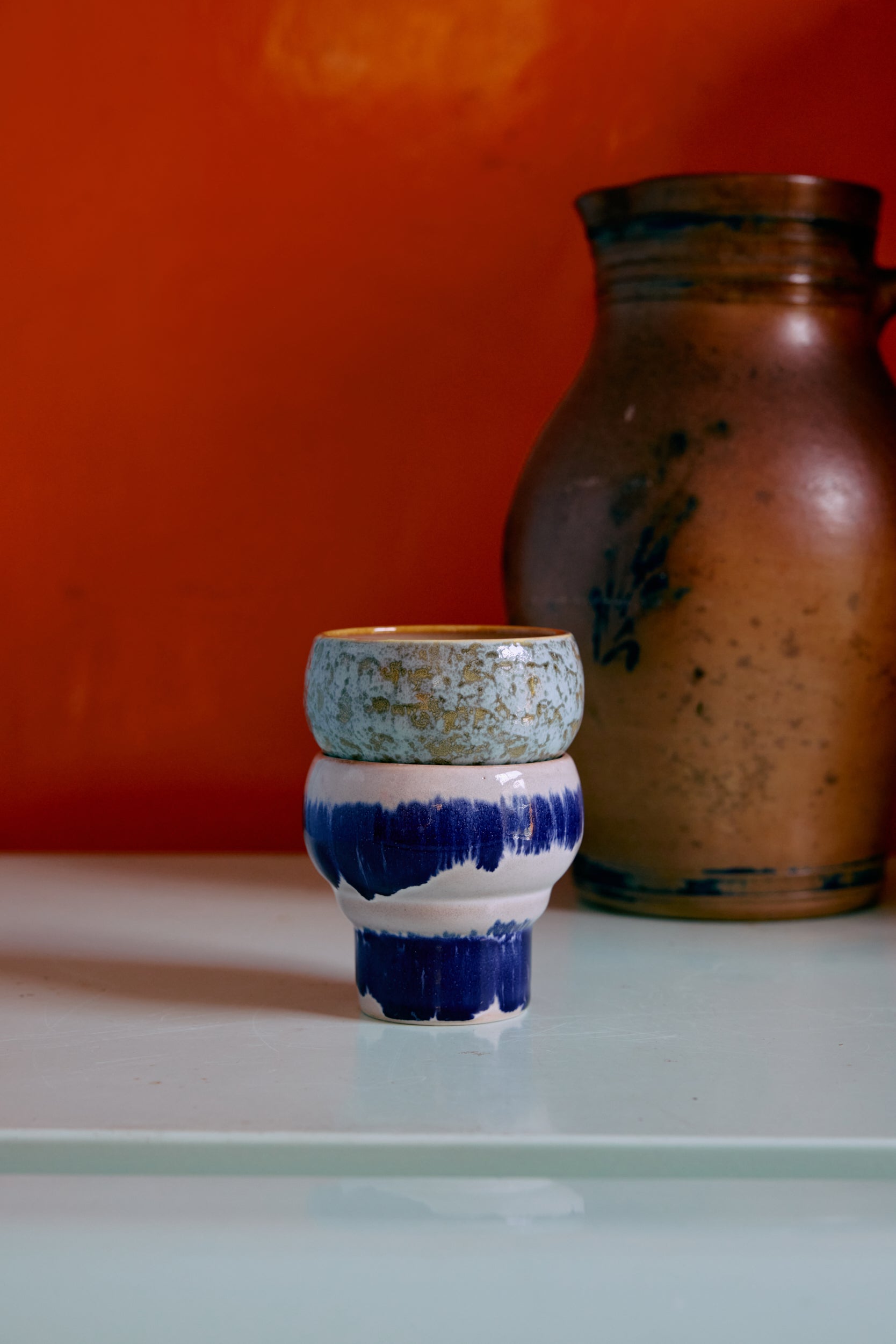 HKliving | 70S CERAMICS: LUNGO MUG - SYMBOLIST: COSMOS