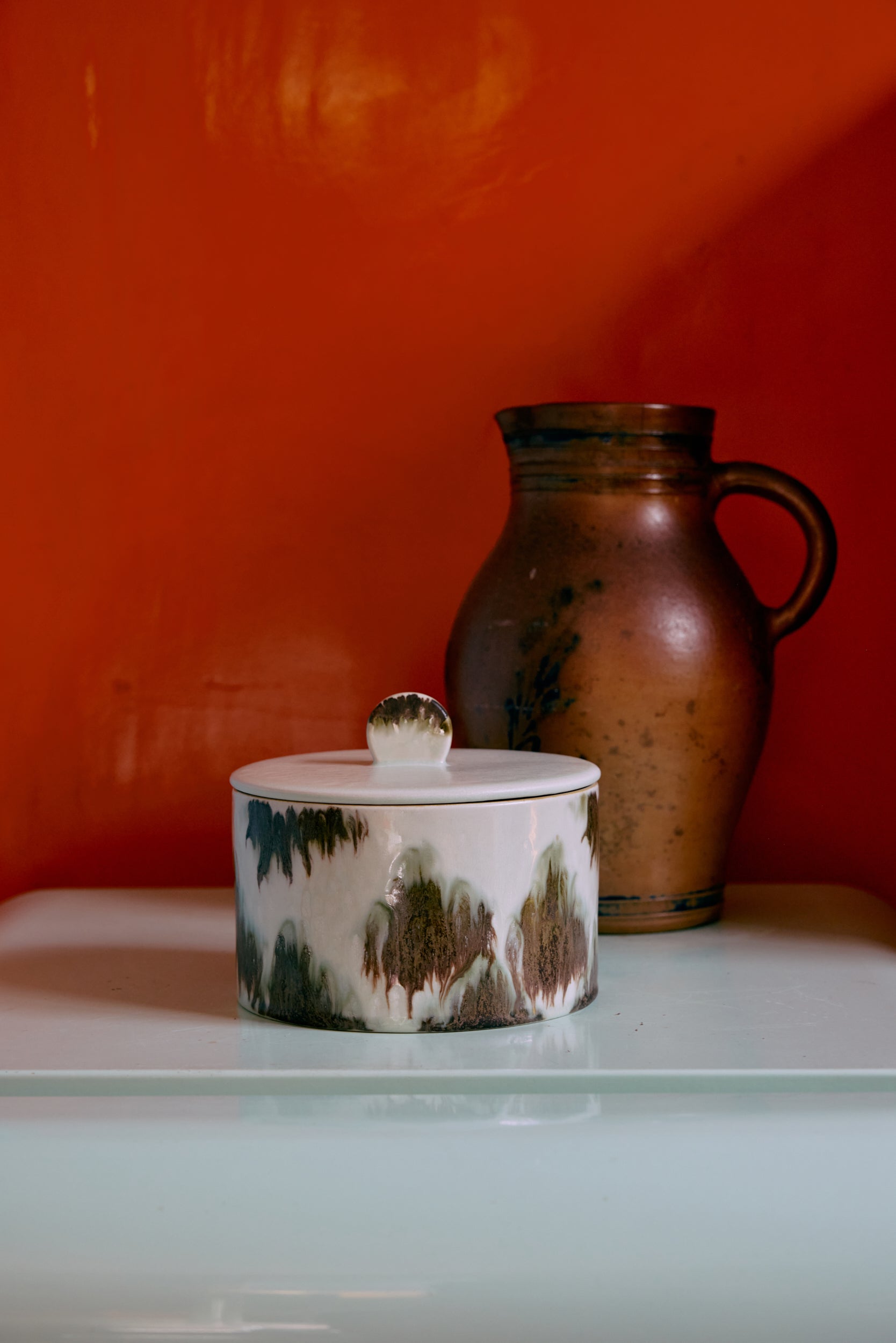 HKliving | 70S CERAMICS COOKIE JAR - TIDE