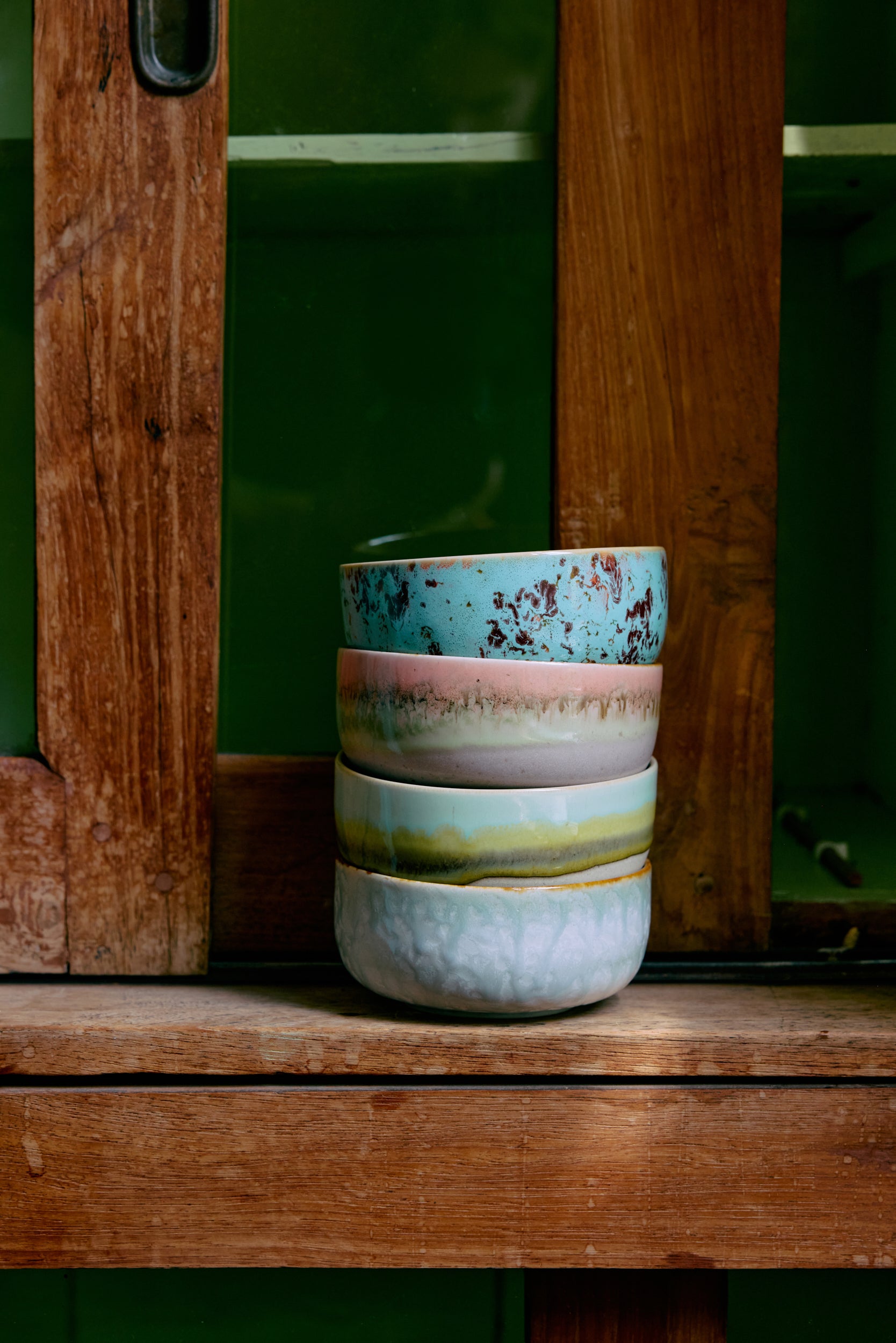 HKliving | 70S CERAMICS: DESSERT BOWL - PATINA