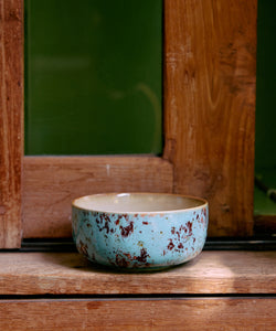 HKliving | 70S CERAMICS: DESSERT BOWL - PATINA