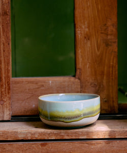 HKliving | 70S CERAMICS: DESSERT BOWL - GLINT