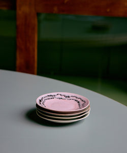 HKliving | 70S CERAMICS: SAUCER - BUBBLE