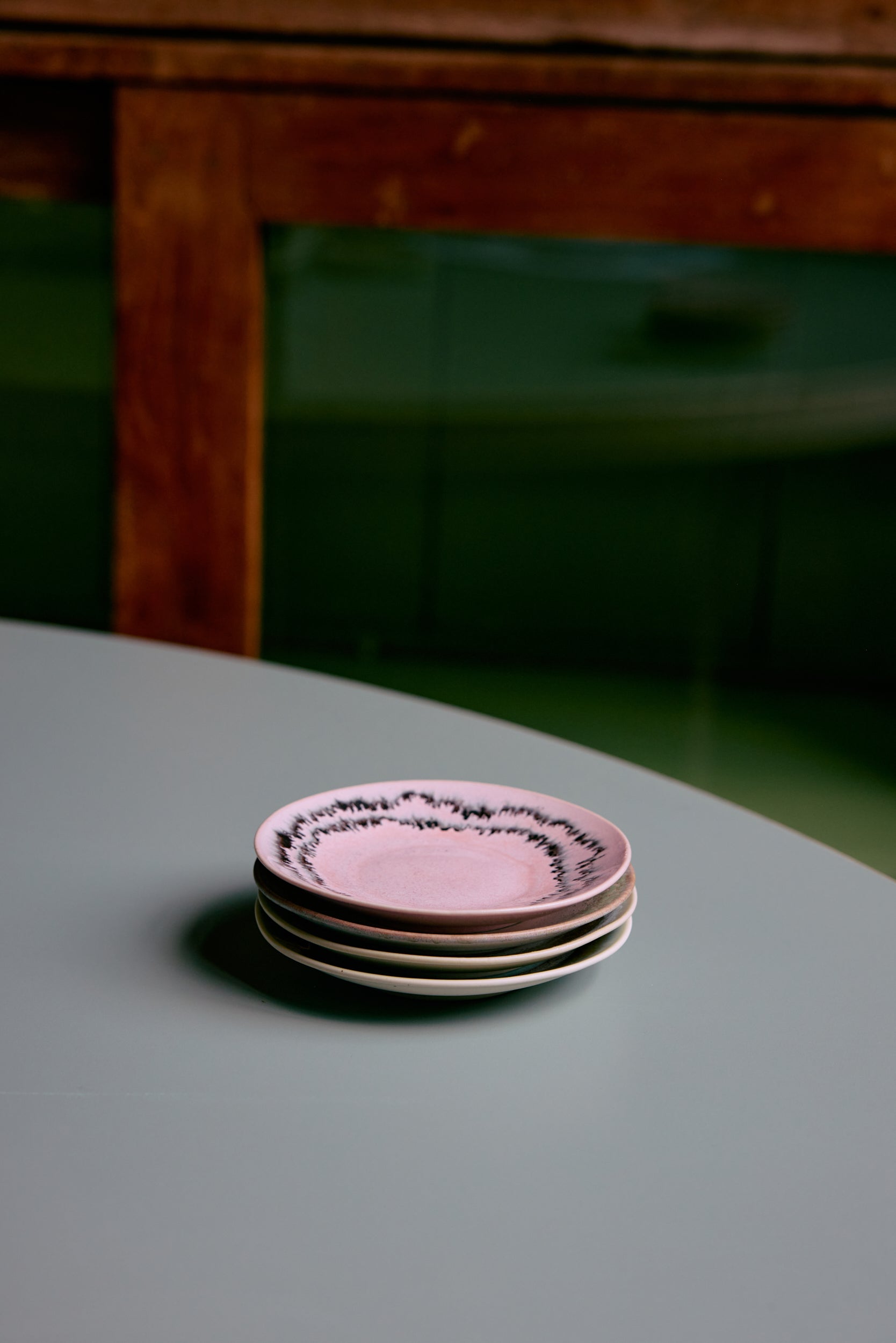 HKliving | 70S CERAMICS: SAUCER - BUBBLE