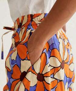 COMPAÑÍA FANTÁSTICA | ILUSSTRATION FLOWER PANTS - LILA
