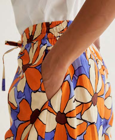 COMPAÑÍA FANTÁSTICA | ILUSSTRATION FLOWER PANTS - LILA