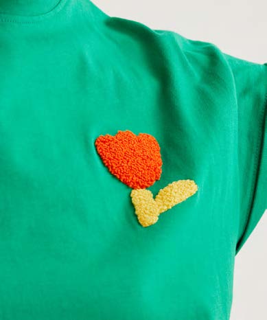 COMPAÑÍA FANTÁSTICA | TULIP TEE - GREEN