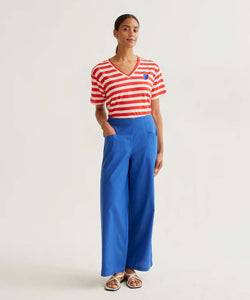 COMPAÑÍA FANTÁSTICA | HEART V-NECK TEE - RED