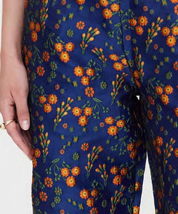 COMPAÑÍA FANTÁSTICA | NIGHT FLOWER TROUSERS - NAVY