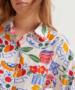 COMPAÑÍA FANTÁSTICA | FRUITY SHIRT - WHITE