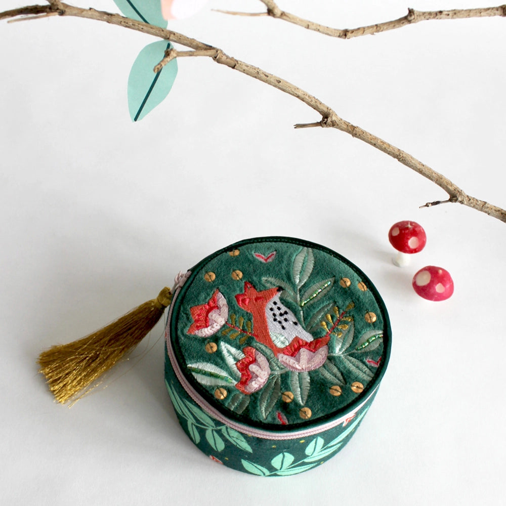 SECRET GARDEN FOX BOX - GREEN