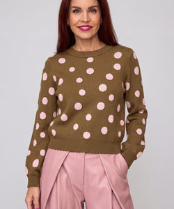 NÜMPH | MILAS PULLOVER - FIR GREEN