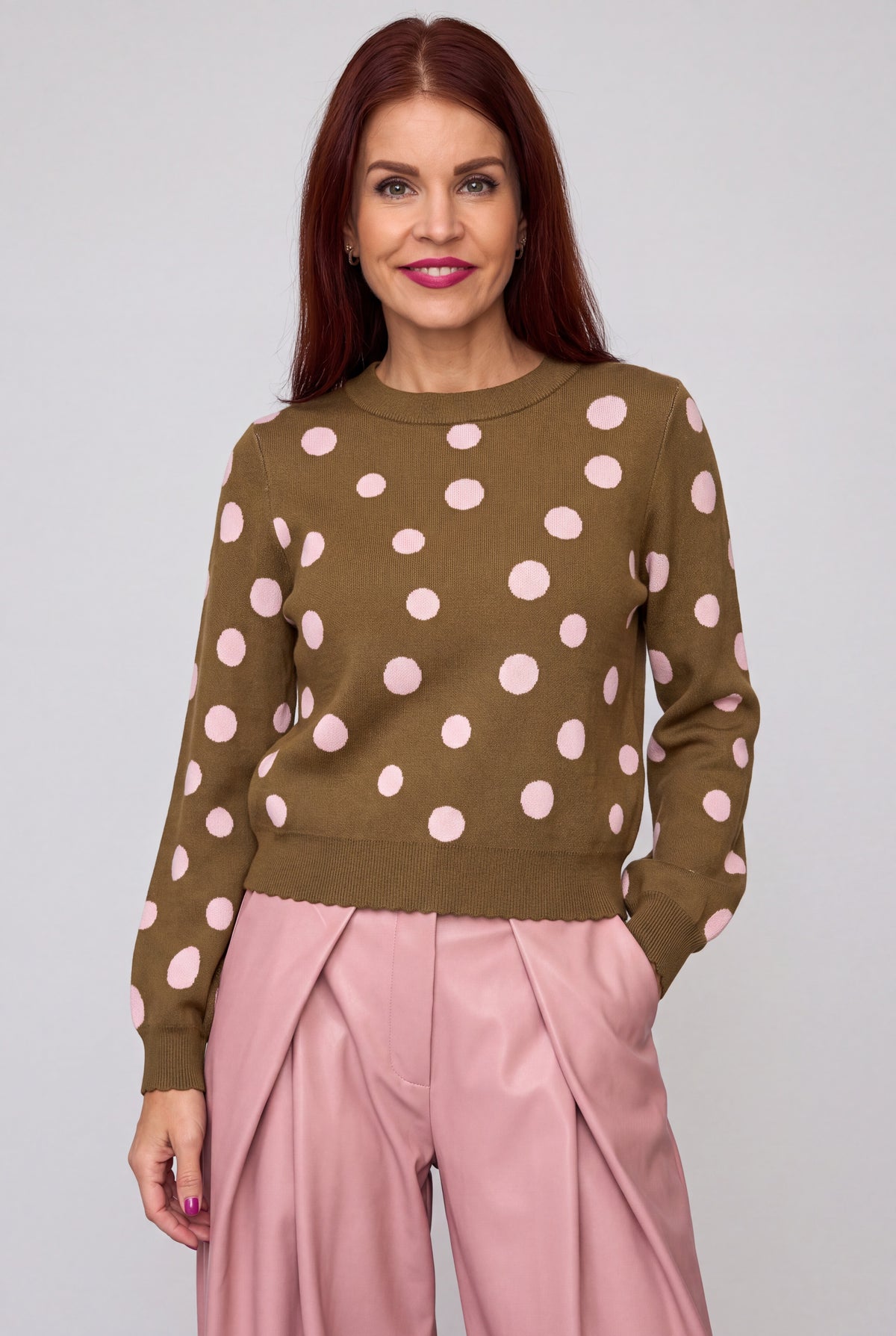 NÜMPH | MILAS PULLOVER - FIR GREEN