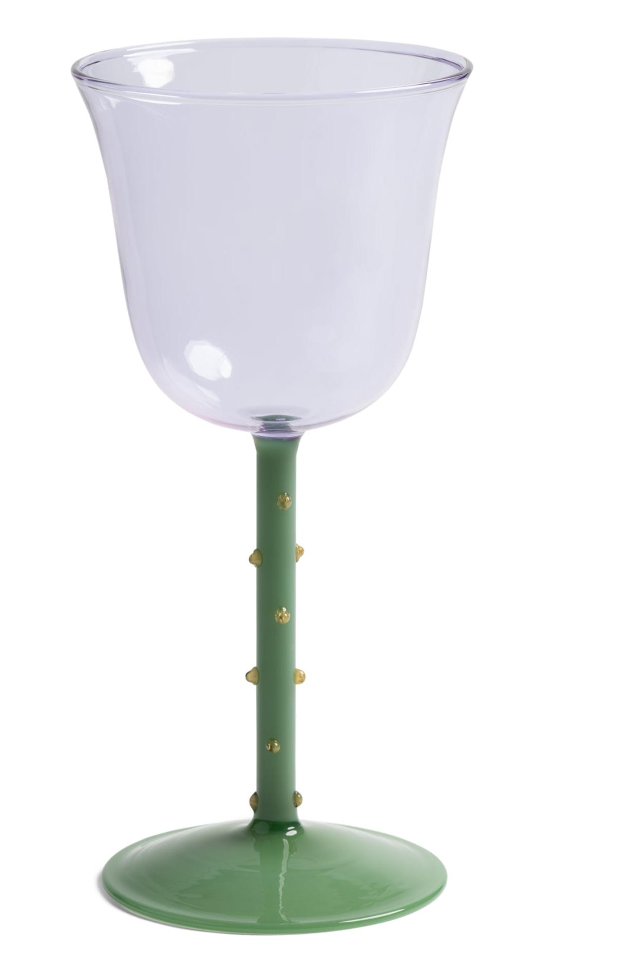 &k | WINE GLASS DOT - PURPLE (1pc)