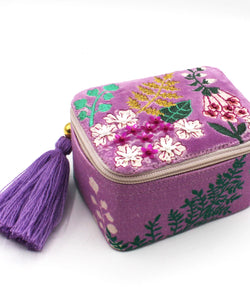 POSY TRINKET BOX - PURPLE
