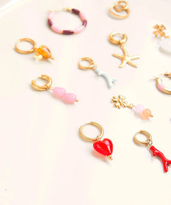 MABLE | EARRING - CORAL BLUE