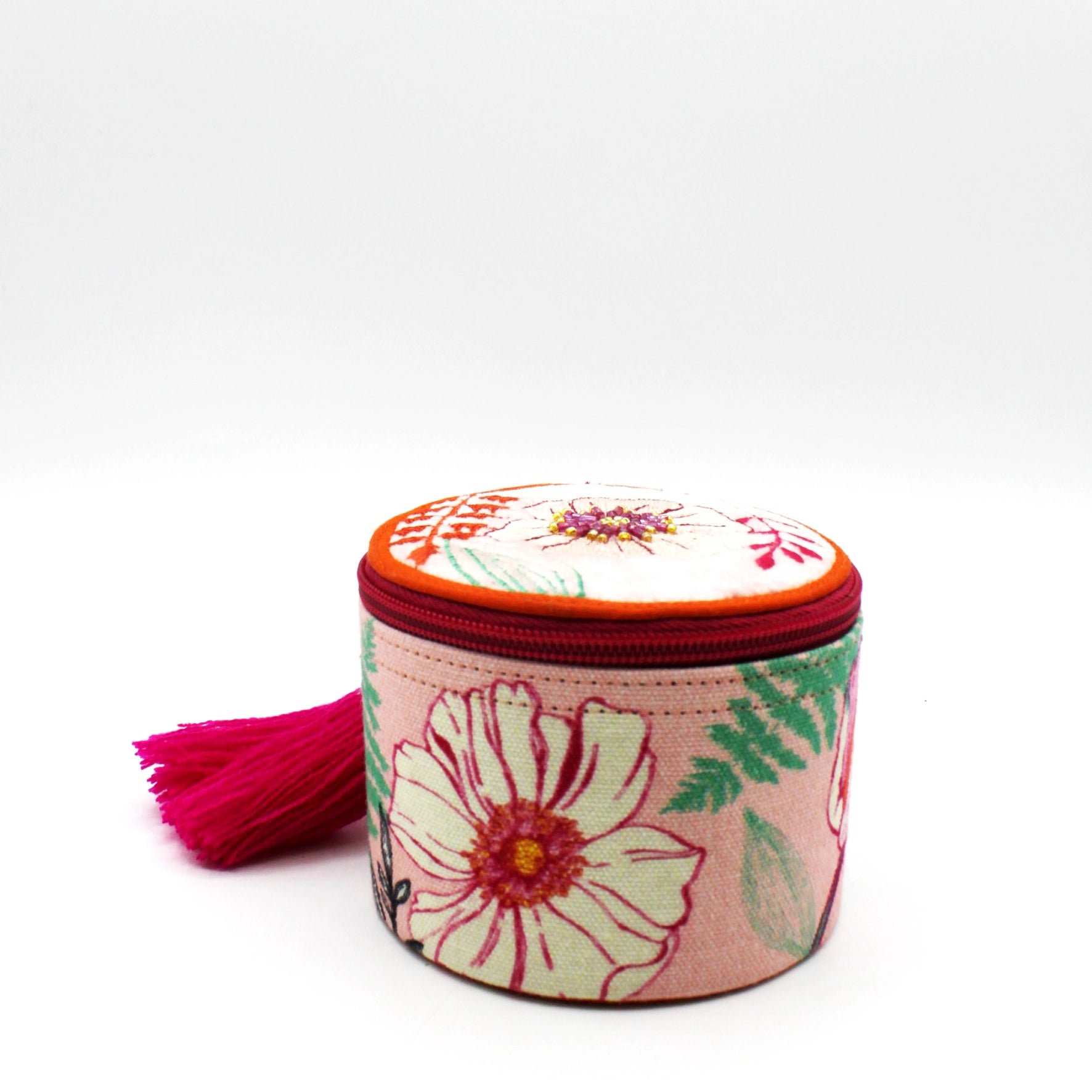 POSY TRINKET BOX - LIGHT PINK