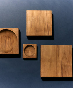 HKliving | TEAK CUBE - MEDIUM