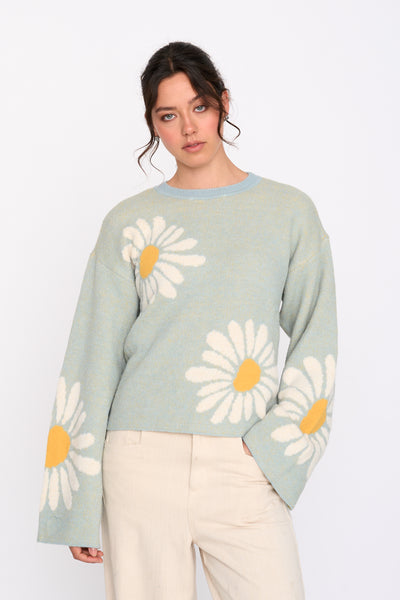 DAISY PULLOVER - BLUE