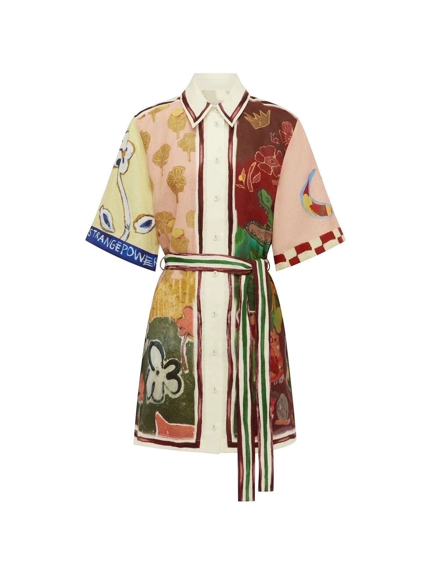 RESORT DRESS - MULTI