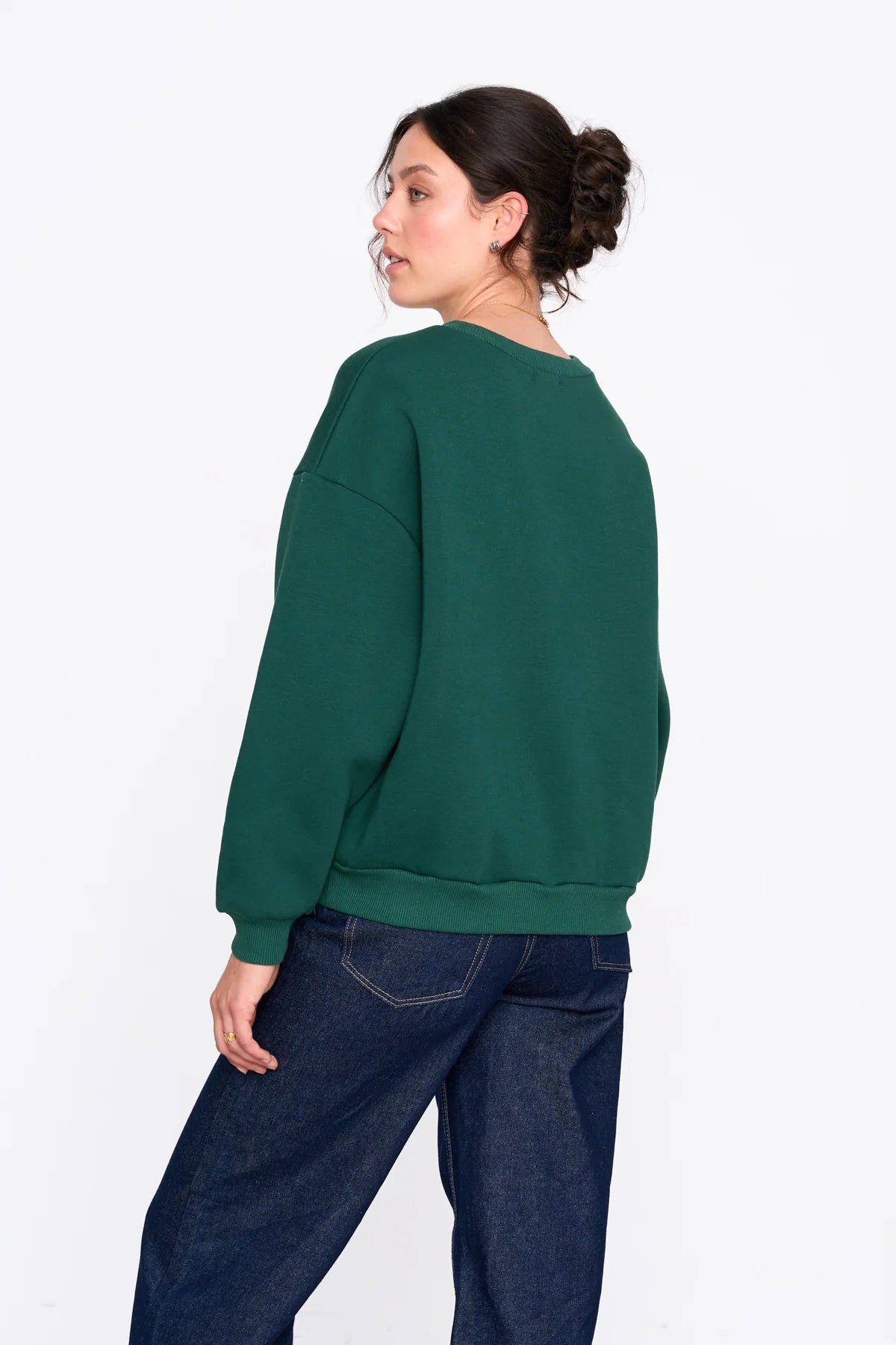 NATURES CANVAS SWEATER - GREEN