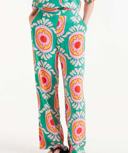 COMPAÑÍA FANTÁSTICA | CURITIBA PRINT PANTS - GREEN