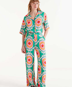 COMPAÑÍA FANTÁSTICA | CURITIBA PRINT PANTS - GREEN